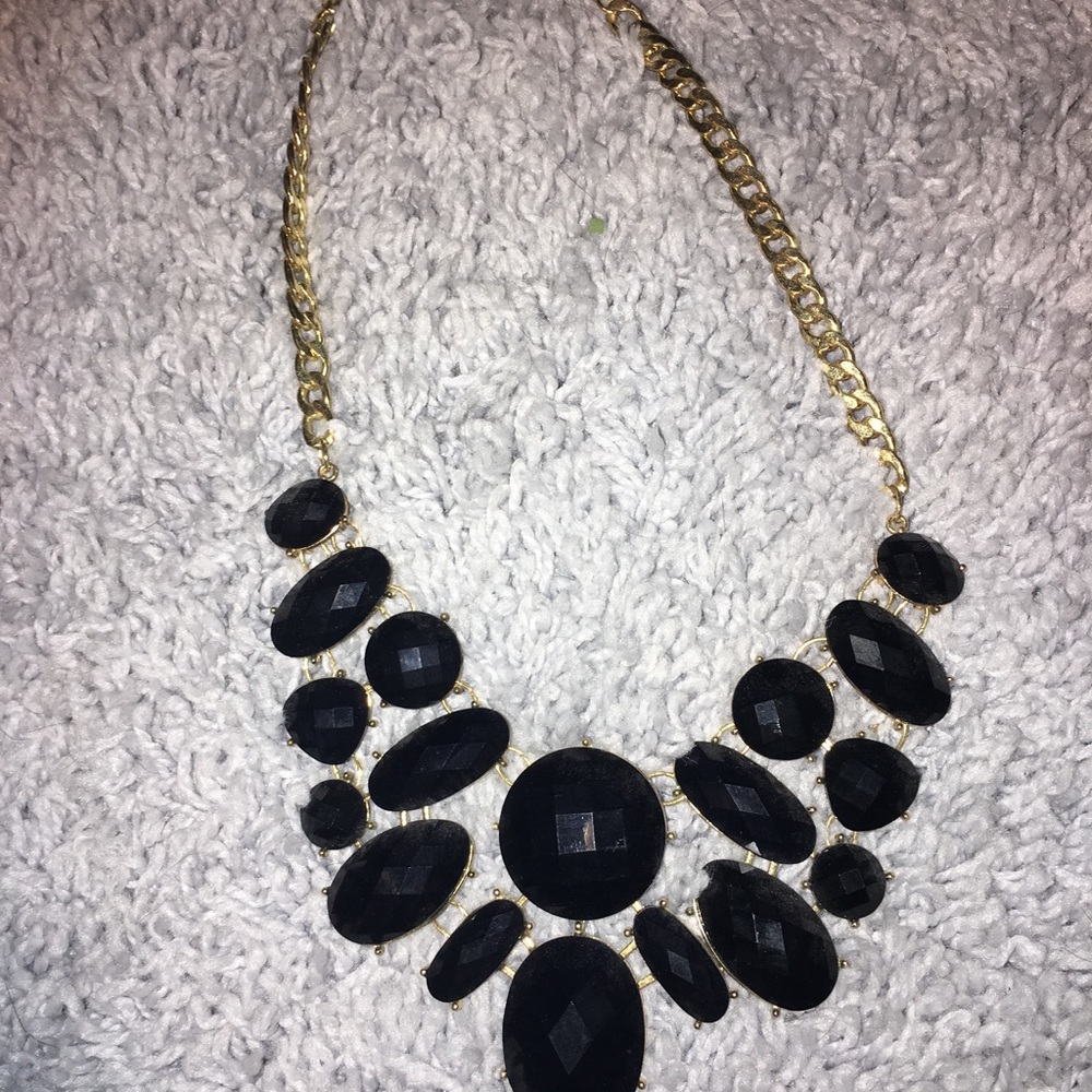 Black Gem Necklace